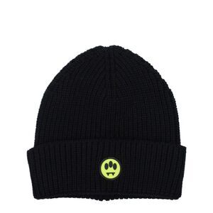 Barrow Black Wool Men's Beanie